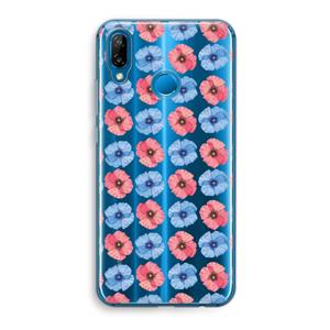 CaseCompany Klaproosjes: Huawei P20 Lite Transparant Hoesje