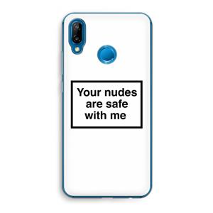 CaseCompany Safe with me: Huawei P20 Lite Transparant Hoesje