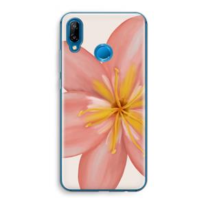 CaseCompany Pink Ellila Flower: Huawei P20 Lite Transparant Hoesje