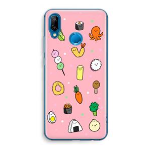 CaseCompany Happy bento friends: Huawei P20 Lite Transparant Hoesje