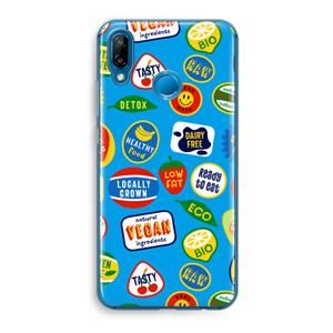 CaseCompany Fruitsticker: Huawei P20 Lite Transparant Hoesje