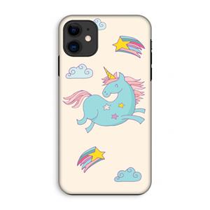 CaseCompany Vliegende eenhoorn: iPhone 11 Tough Case