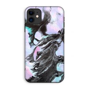 CaseCompany Pastel zwart: iPhone 11 Tough Case
