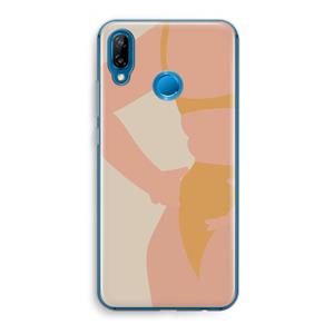 CaseCompany Bikini body: Huawei P20 Lite Transparant Hoesje