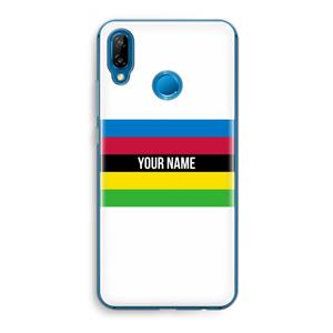 CaseCompany WK Wielrennen: Huawei P20 Lite Transparant Hoesje
