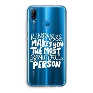 CaseCompany The prettiest: Huawei P20 Lite Transparant Hoesje