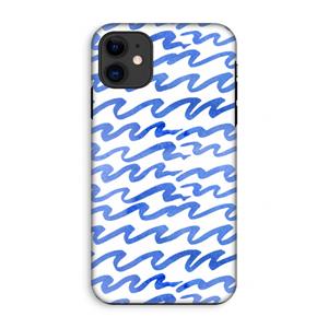 CaseCompany Blauwe golven: iPhone 11 Tough Case