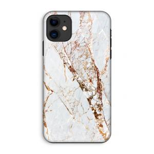 CaseCompany Goud marmer: iPhone 11 Tough Case
