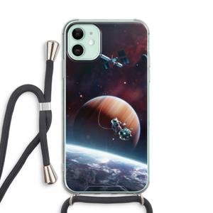 CaseCompany Examiner: iPhone 11 Transparant Hoesje met koord