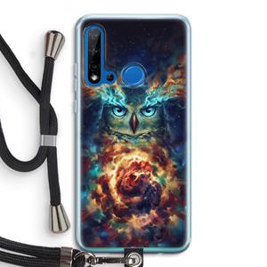 CaseCompany Aurowla: Huawei P20 Lite (2019) Transparant Hoesje met koord