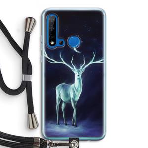 CaseCompany Nightbringer: Huawei P20 Lite (2019) Transparant Hoesje met koord