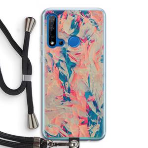 CaseCompany Alone: Huawei P20 Lite (2019) Transparant Hoesje met koord