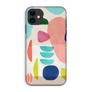 CaseCompany Bold Rounded Shapes: iPhone 11 Tough Case