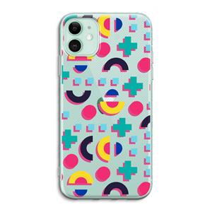 CaseCompany 8-bit N°2: iPhone 11 Transparant Hoesje
