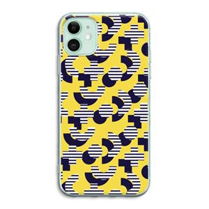 CaseCompany 8-bit N°3: iPhone 11 Transparant Hoesje