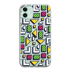 CaseCompany 8-bit N°4: iPhone 11 Transparant Hoesje