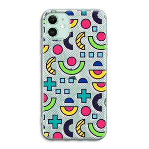 CaseCompany 8-bit N°6: iPhone 11 Transparant Hoesje