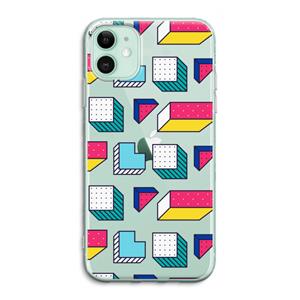 CaseCompany 8-bit N°7: iPhone 11 Transparant Hoesje