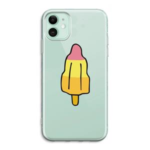 CaseCompany Raketijsje: iPhone 11 Transparant Hoesje