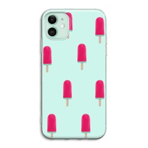 CaseCompany Waterijsje: iPhone 11 Transparant Hoesje