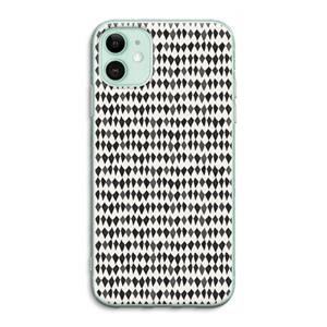 CaseCompany Crazy shapes: iPhone 11 Transparant Hoesje
