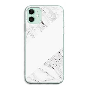 CaseCompany Biggest stripe: iPhone 11 Transparant Hoesje