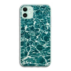 CaseCompany Weerkaatsing water: iPhone 11 Transparant Hoesje