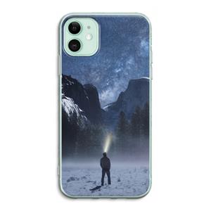 CaseCompany Wanderlust: iPhone 11 Transparant Hoesje
