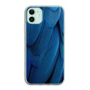 CaseCompany Pauw: iPhone 11 Transparant Hoesje
