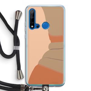 CaseCompany Bikini: Huawei P20 Lite (2019) Transparant Hoesje met koord