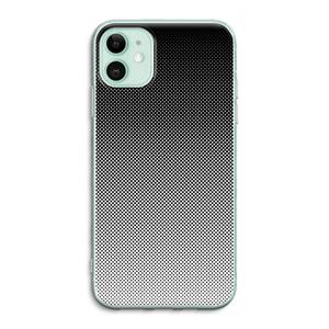 CaseCompany Musketon Halftone: iPhone 11 Transparant Hoesje