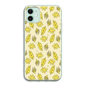 CaseCompany Herfst: iPhone 11 Transparant Hoesje