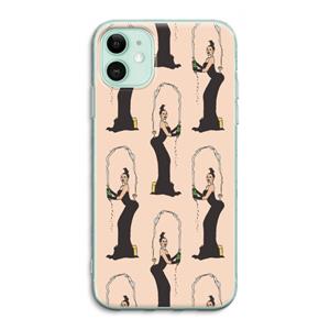 CaseCompany Pop Some Kim: iPhone 11 Transparant Hoesje