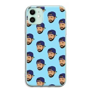 CaseCompany Drake Away: iPhone 11 Transparant Hoesje