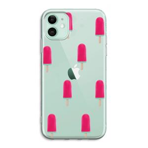CaseCompany Waterijsje: iPhone 11 Transparant Hoesje