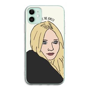 CaseCompany Ashley: iPhone 11 Transparant Hoesje