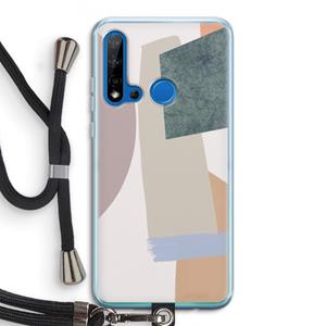 CaseCompany Lindo: Huawei P20 Lite (2019) Transparant Hoesje met koord