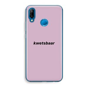 CaseCompany kwetsbaar: Huawei P20 Lite Transparant Hoesje