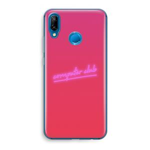 CaseCompany Vice Glow: Huawei P20 Lite Transparant Hoesje