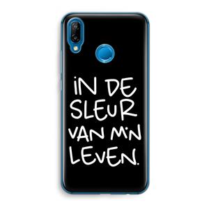 CaseCompany De Sleur: Huawei P20 Lite Transparant Hoesje