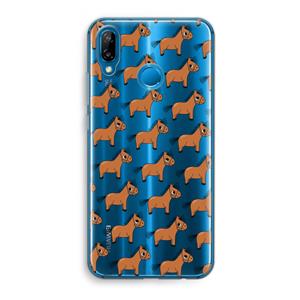 CaseCompany Pony: Huawei P20 Lite Transparant Hoesje