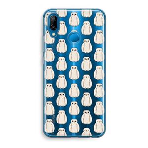 CaseCompany Uilen: Huawei P20 Lite Transparant Hoesje