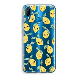 CaseCompany Citroenen: Huawei P20 Lite Transparant Hoesje