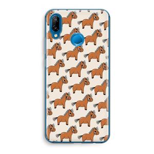 CaseCompany Pony: Huawei P20 Lite Transparant Hoesje