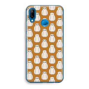 CaseCompany Uilen: Huawei P20 Lite Transparant Hoesje