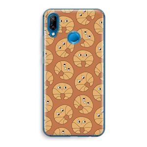 CaseCompany Croissant: Huawei P20 Lite Transparant Hoesje