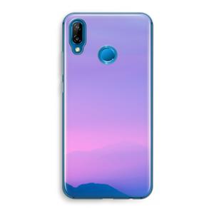 CaseCompany Sunset pastel: Huawei P20 Lite Transparant Hoesje