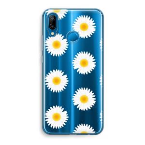 CaseCompany Margrietjes: Huawei P20 Lite Transparant Hoesje