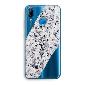 CaseCompany Gespikkelde marmer: Huawei P20 Lite Transparant Hoesje