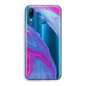 CaseCompany Zweverige regenboog: Huawei P20 Lite Transparant Hoesje